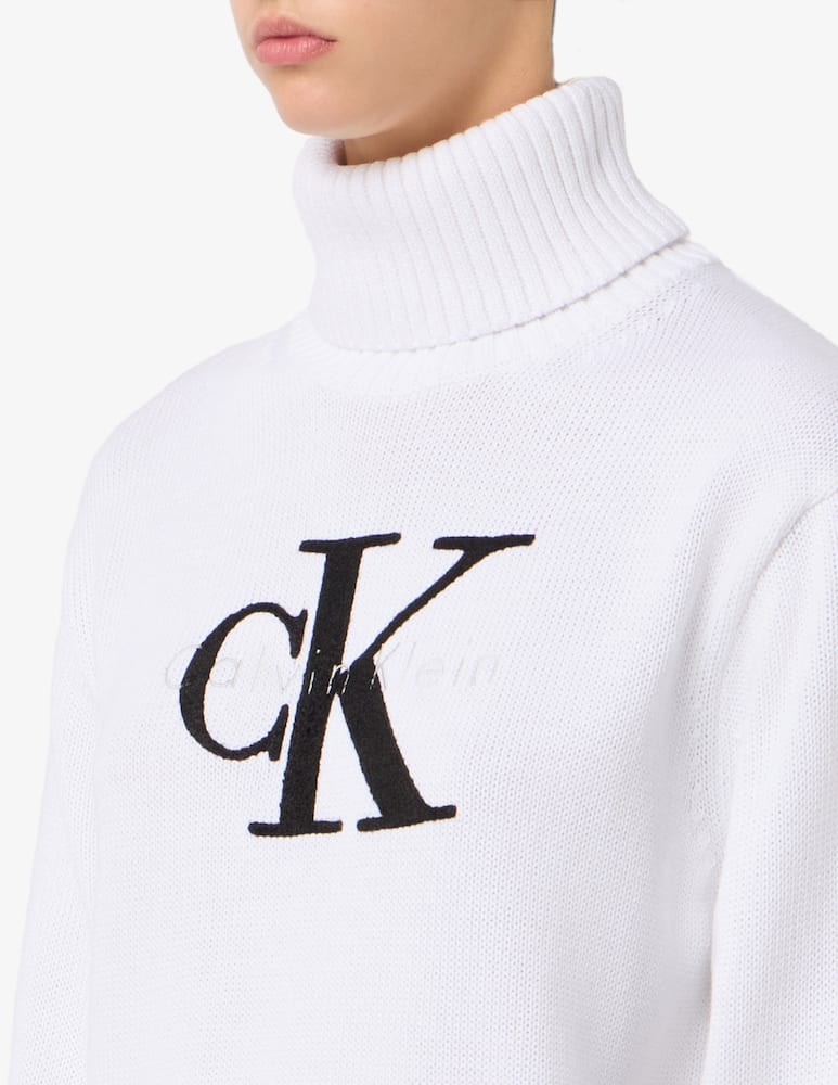 rinascente Calvin Klein Jeans Chenille monologo sweater