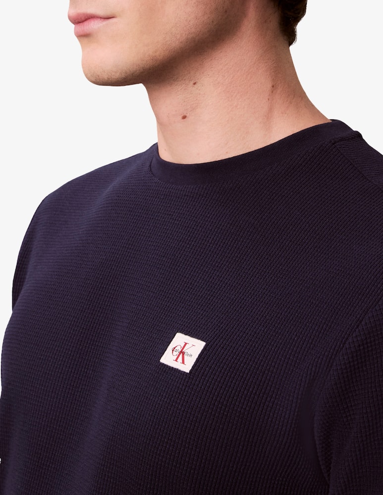 rinascente Calvin Klein Jeans Maglia girocollo badge