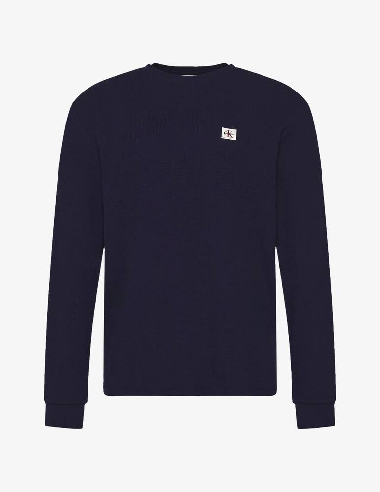 Calvin Klein Jeans Maglia girocollo badge - immagine 5 Calvin Klein Jeans Maglia girocollo badge - immagine 5