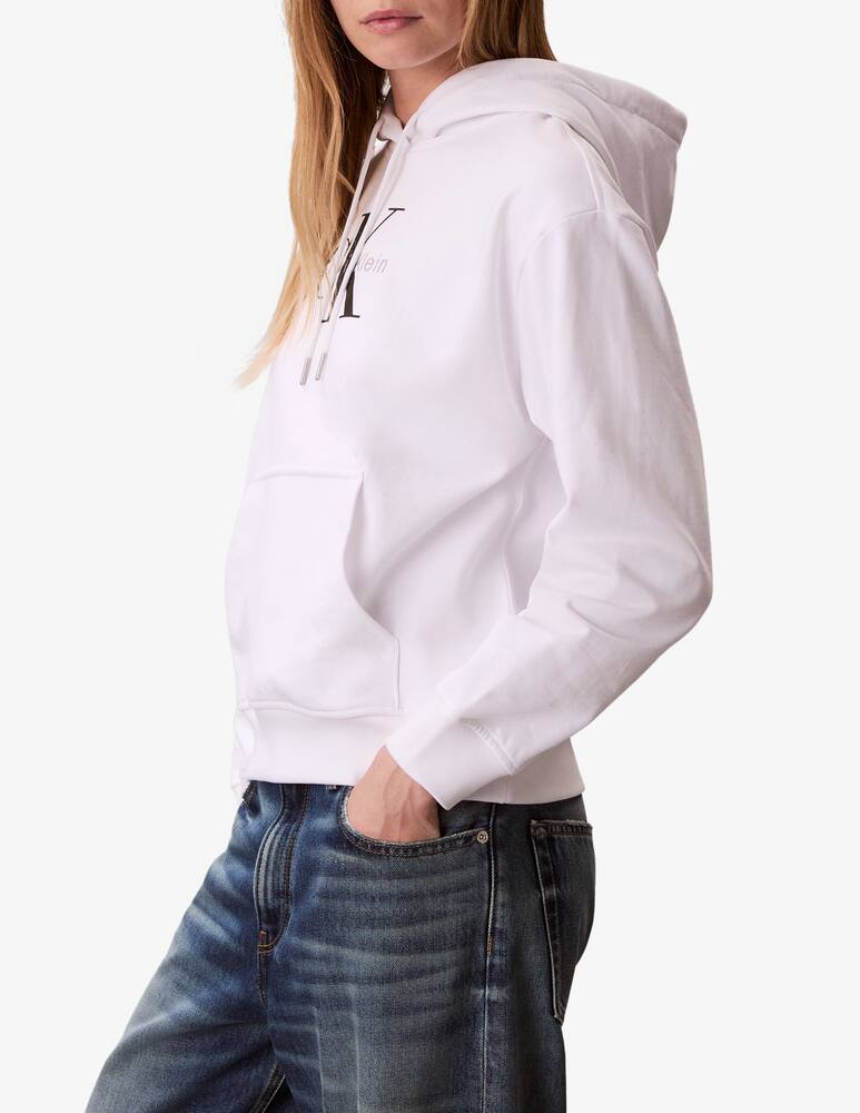 rinascente Calvin Klein Jeans Felpa logo con cappuccio