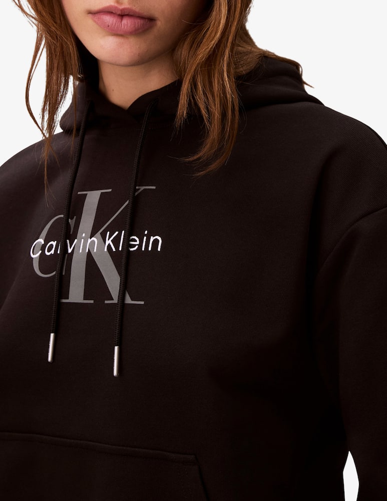 rinascente Calvin Klein Jeans Felpa con cappuccio french terry Monologo