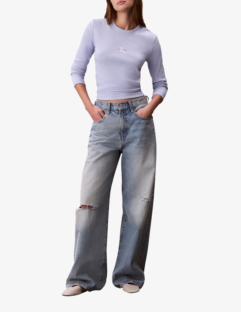 rinascente Calvin Klein Jeans Maglia a manica lunga Monogram