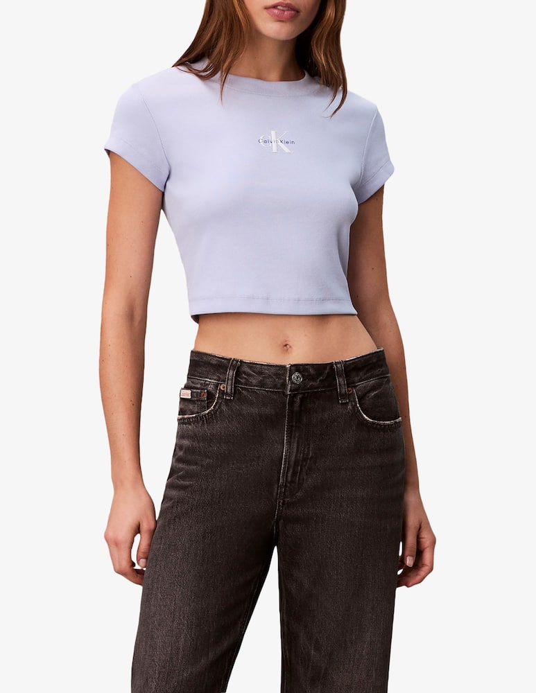 rinascente Calvin Klein Jeans T-shirt monologo baby