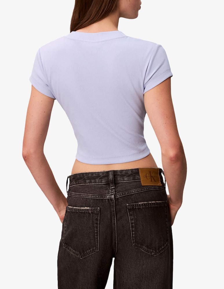 rinascente Calvin Klein Jeans T-shirt monologo baby