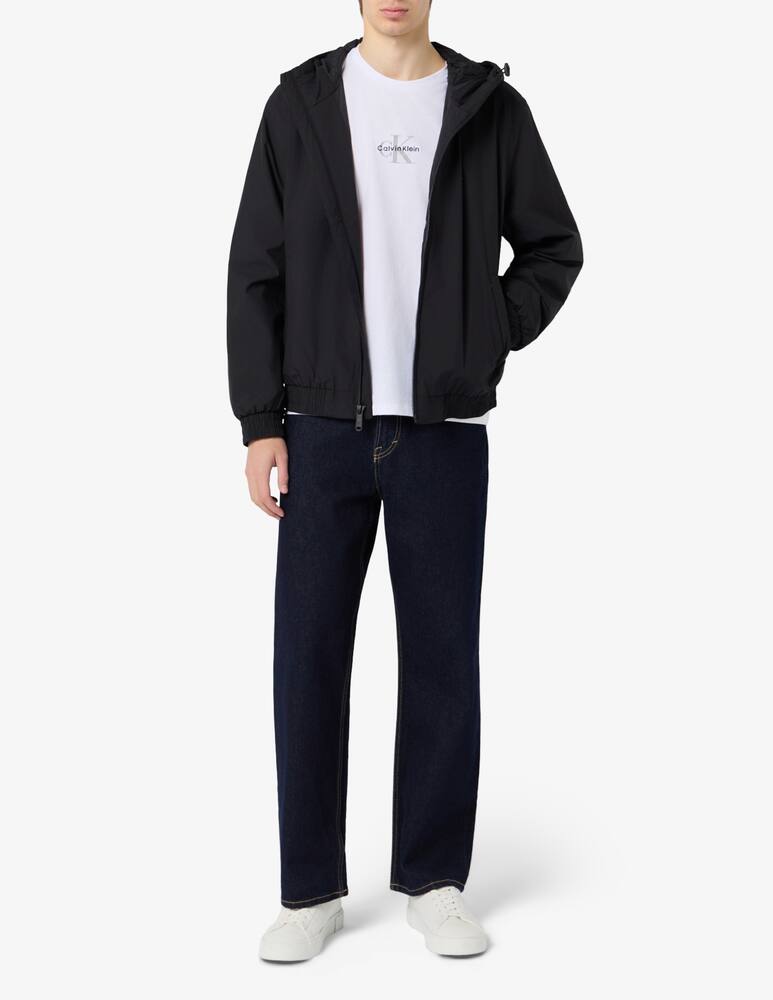 rinascente Calvin Klein Jeans Ripstop hooded harrington jacket