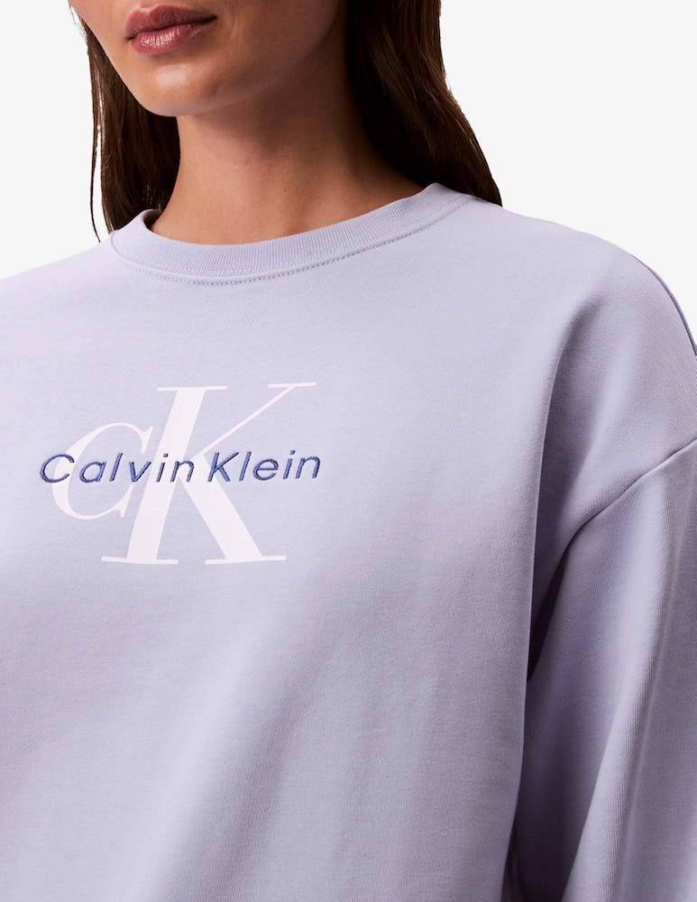 rinascente Calvin Klein Jeans Felpa franch terry monologo
