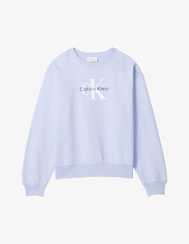 rinascente Calvin Klein Jeans Felpa franch terry monologo