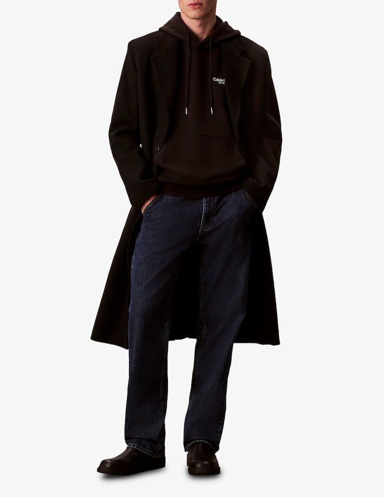 rinascente Calvin Klein Jeans Felpa cappuccio logo retro