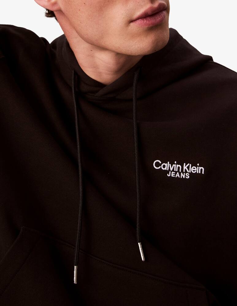rinascente Calvin Klein Jeans Felpa cappuccio logo retro