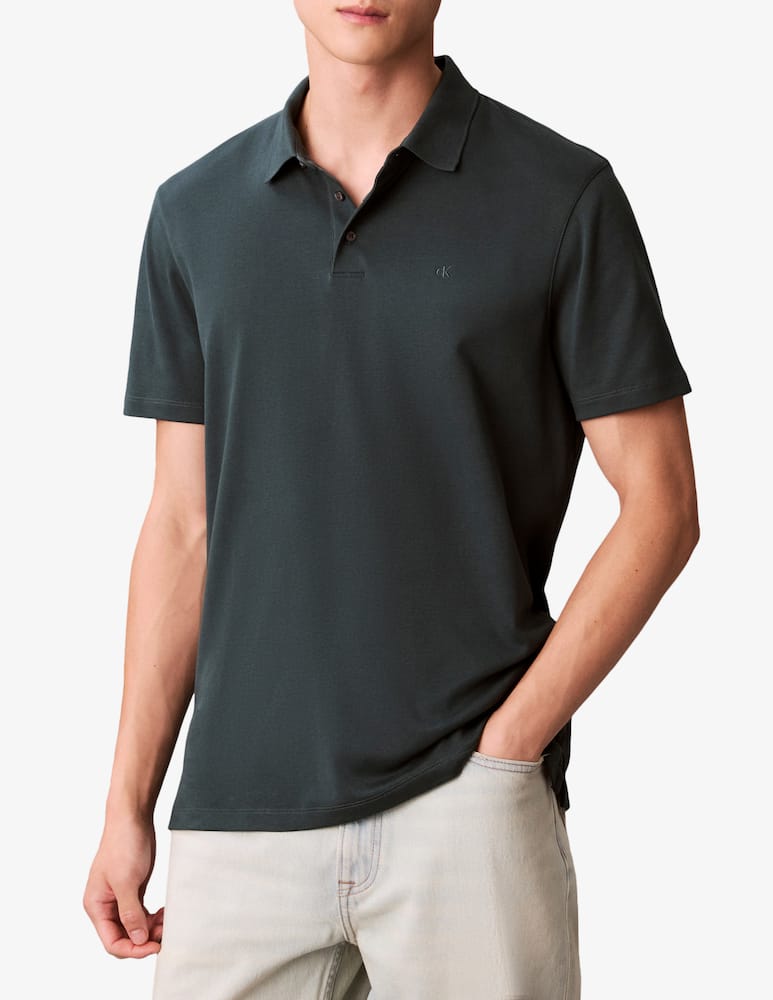 rinascente Calvin Klein Polo supima con loghino