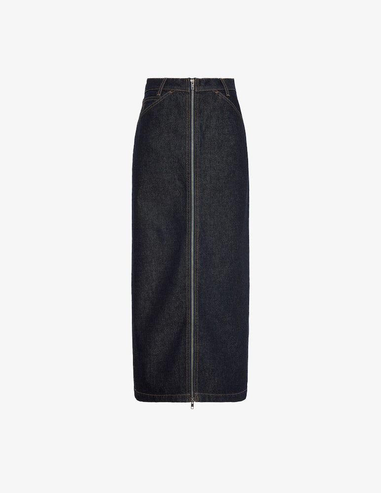 Calvin Klein Jeans Denim zip front skirt - picture 5 Calvin Klein Jeans Denim zip front skirt - picture 5