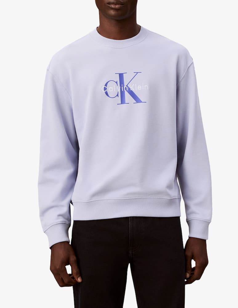 Calvin Klein Jeans Felpa monologo Terry - immagine 1 Calvin Klein Jeans Felpa monologo Terry - immagine 1