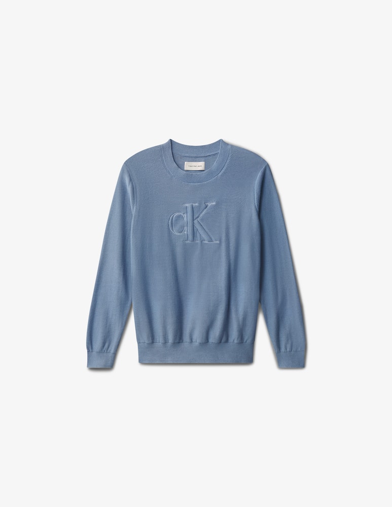 rinascente Calvin Klein Maglia monogramma quilted