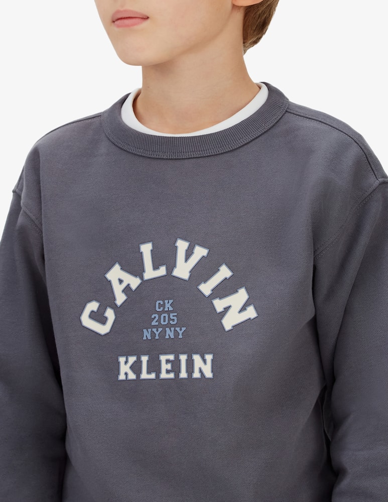 rinascente Calvin Klein Varsity crewneck sweatshirt