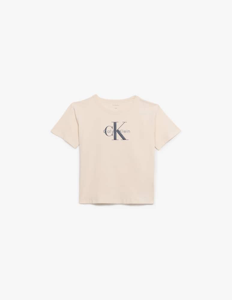 rinascente Calvin Klein Monologo logo t-shirt