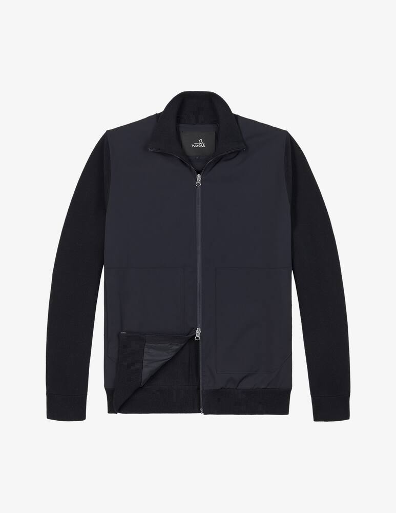 rinascente Wahts Knitted hybrid jacket