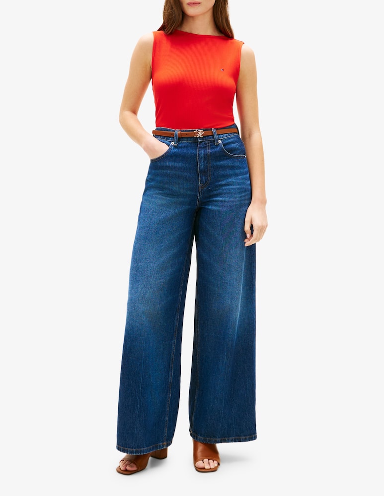 rinascente Tommy Hilfiger Top a costine