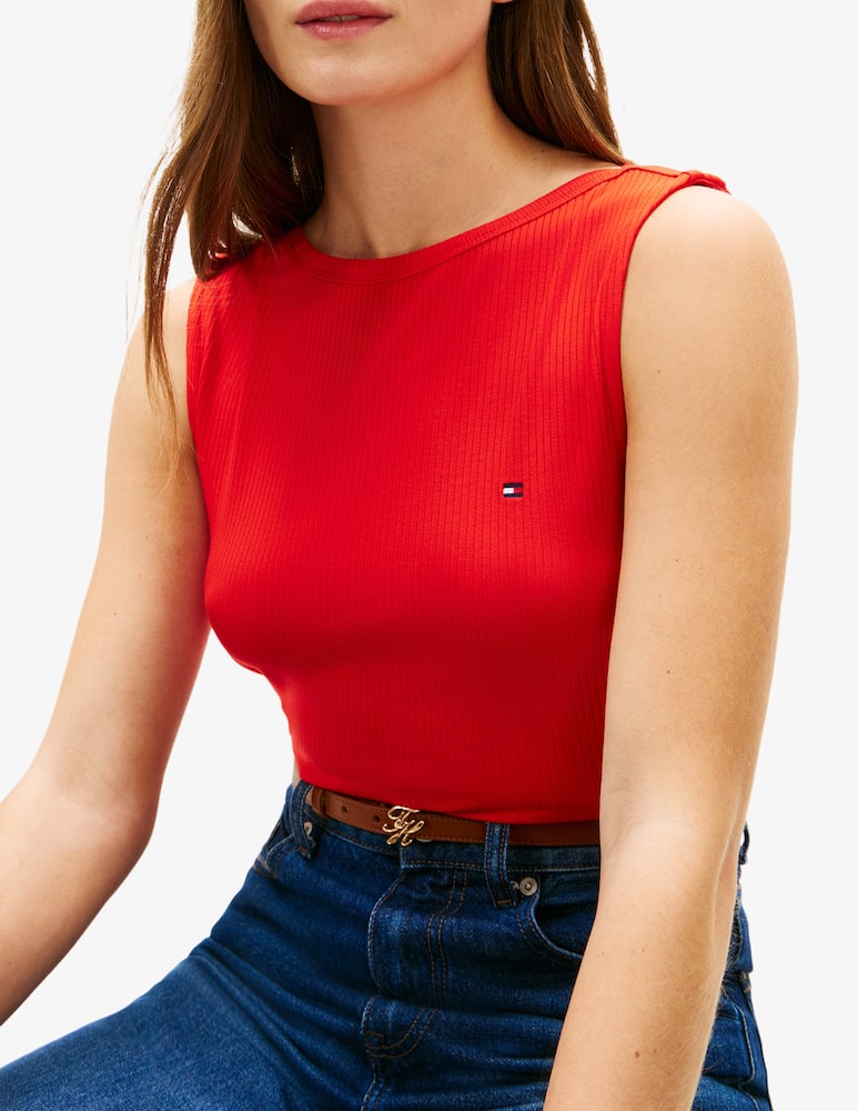 rinascente Tommy Hilfiger Top a costine