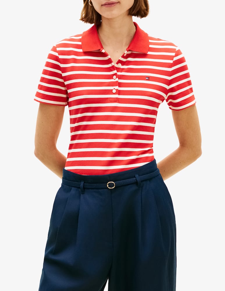 Tommy Hilfiger Polo piquet rigata - immagine 1 Tommy Hilfiger Polo piquet rigata - immagine 1