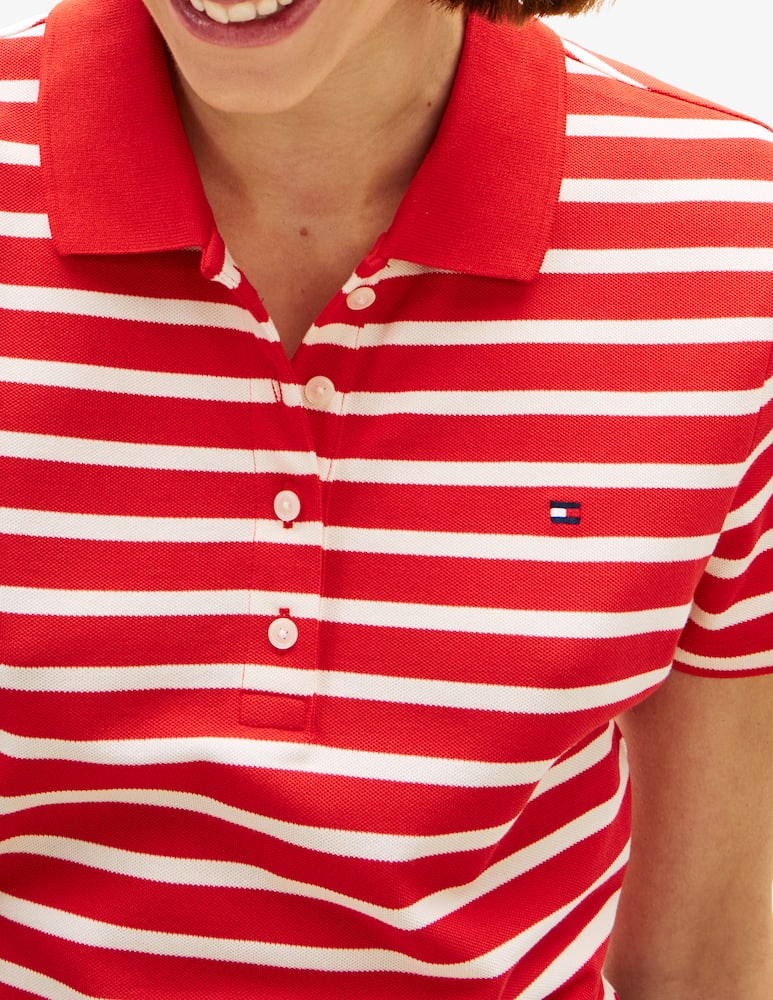 Tommy Hilfiger Polo piquet rigata - immagine 4 Tommy Hilfiger Polo piquet rigata - immagine 4