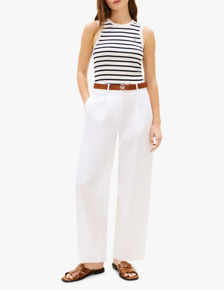 rinascente Tommy Hilfiger Top cotone basic a righe
