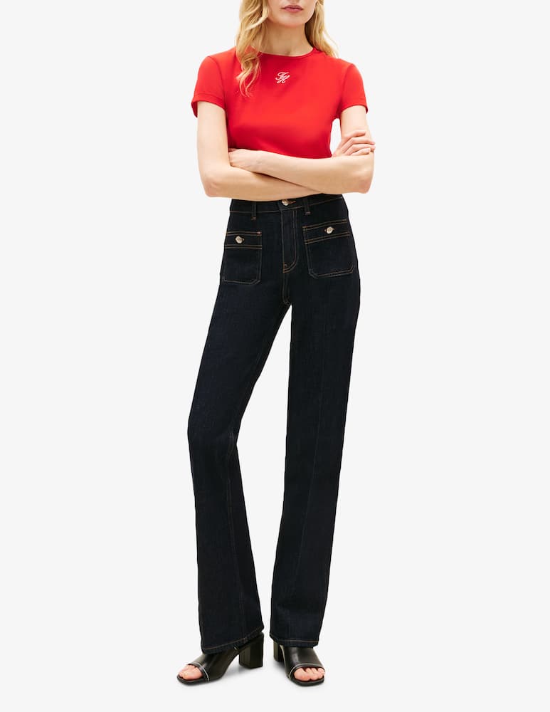 rinascente Tommy Hilfiger Basic newlogo t-shirt