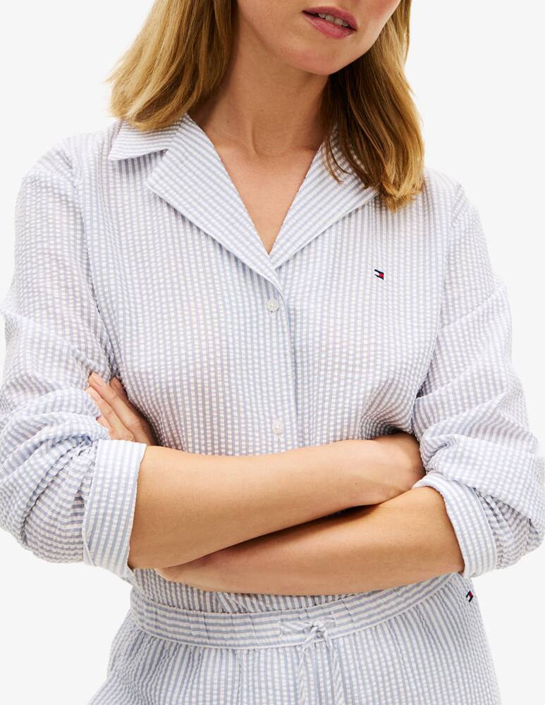 rinascente Tommy Hilfiger Seersucker night shirt