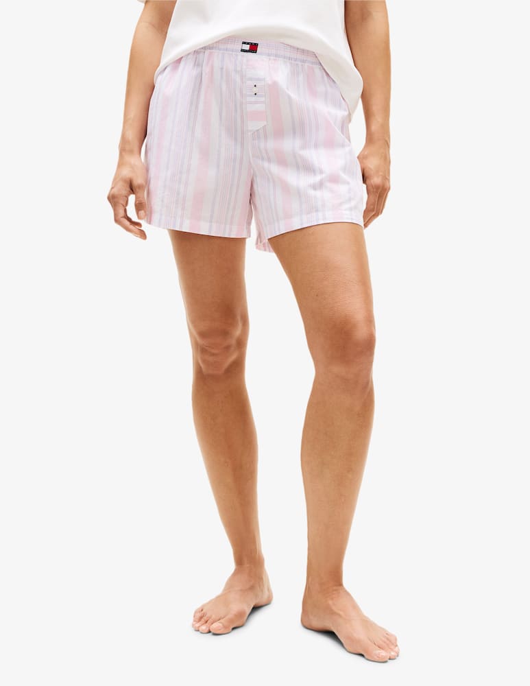 Tommy Hilfiger Shorts a righe popeline - immagine 1 Tommy Hilfiger Shorts a righe popeline - immagine 1