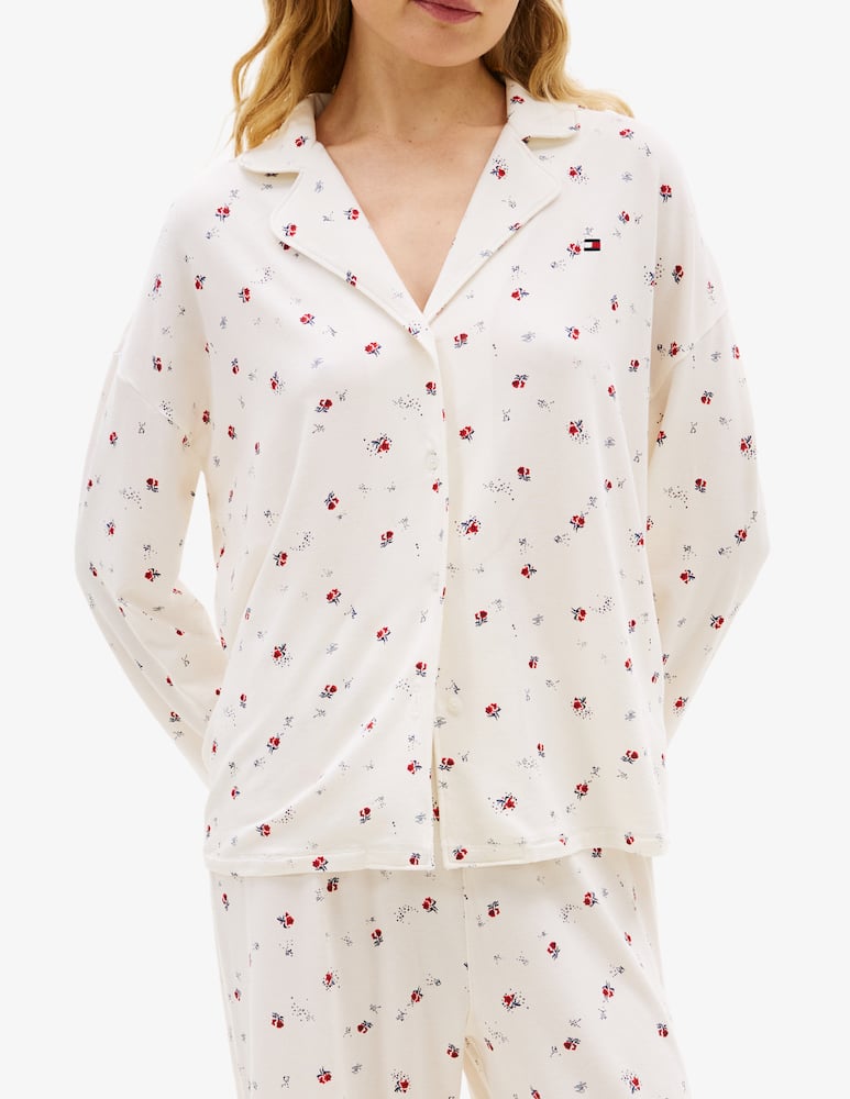 Tommy Hilfiger Camicia del pigiama floreale - immagine 1