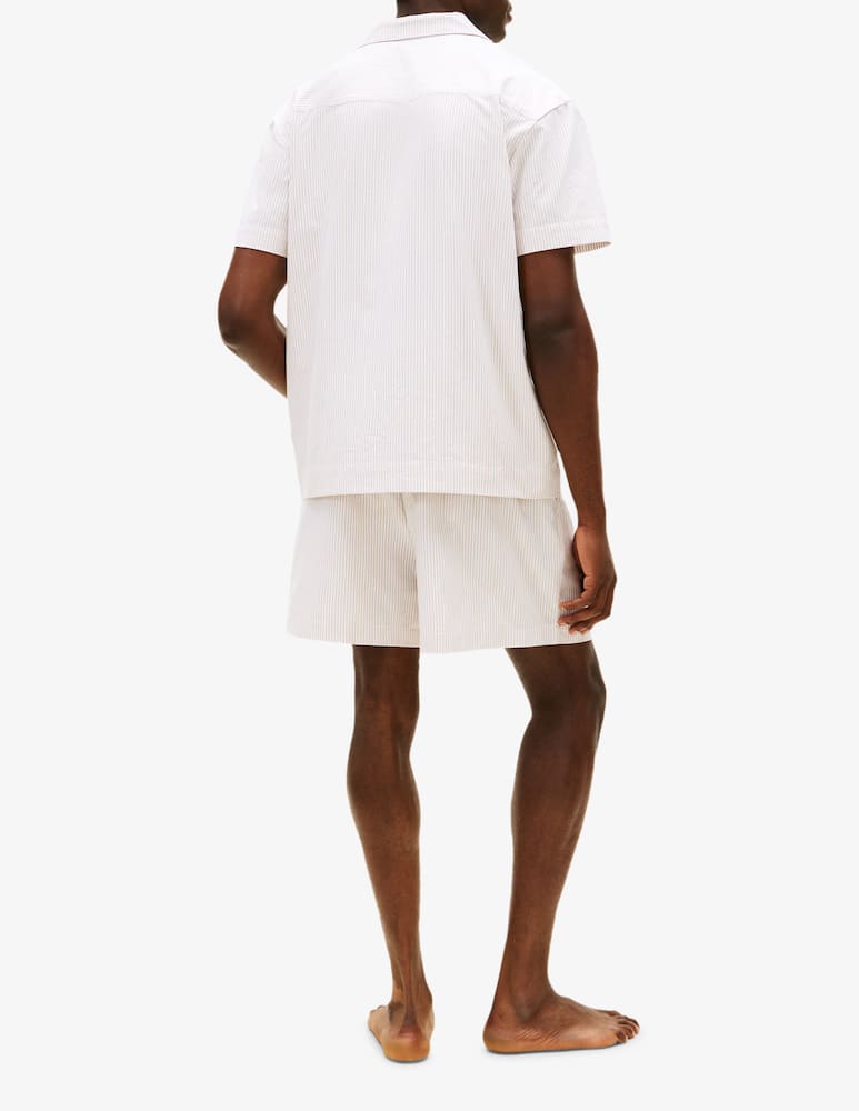 rinascente Tommy Hilfiger Oxford short sleeve set