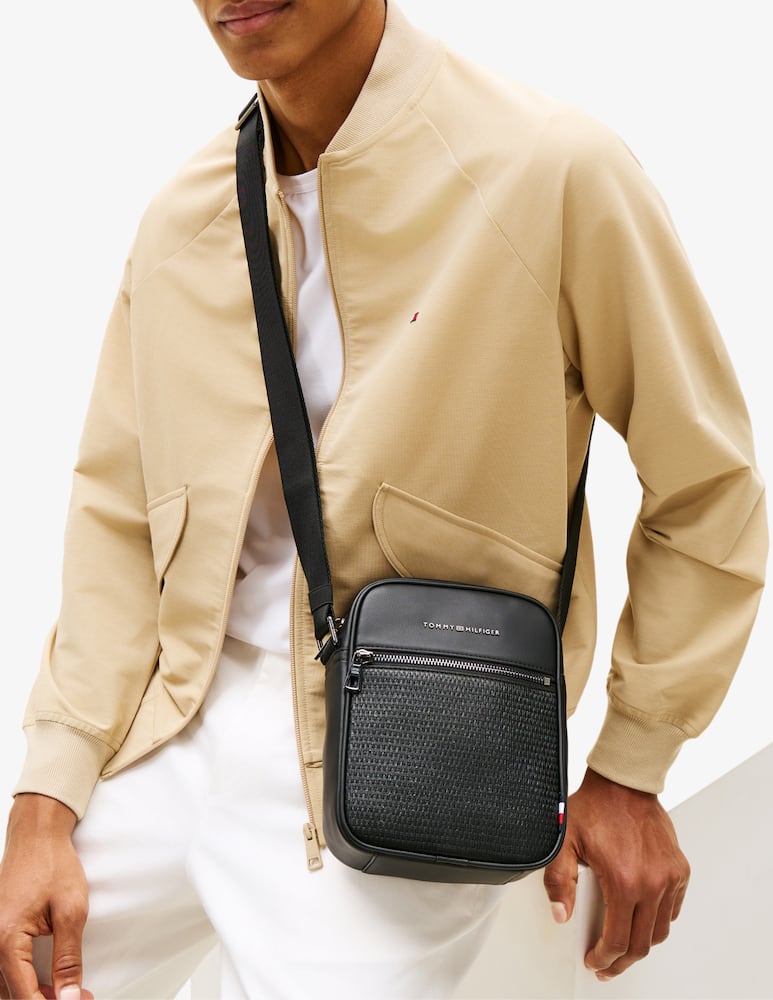 rinascente Tommy Hilfiger Woven mini reporter