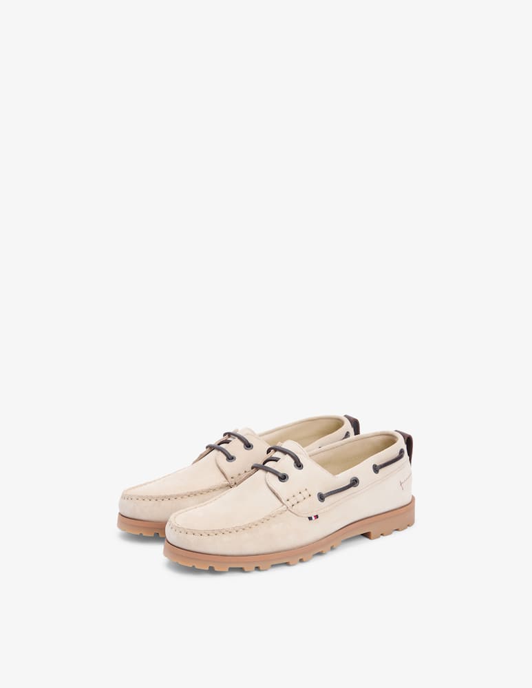rinascente Tommy Hilfiger Nautica suede boat shoes