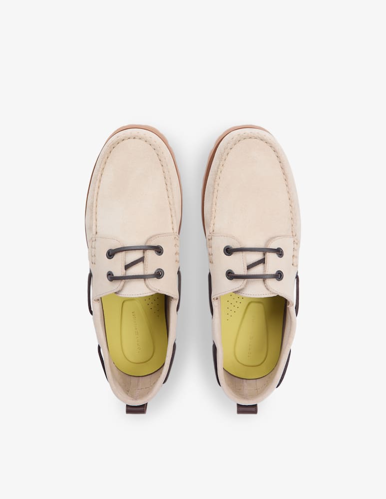 rinascente Tommy Hilfiger Nautica suede boat shoes