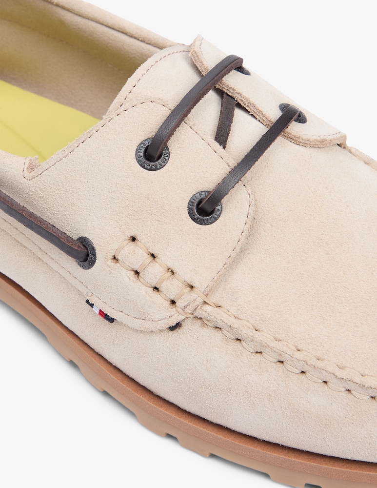 rinascente Tommy Hilfiger Nautica suede boat shoes