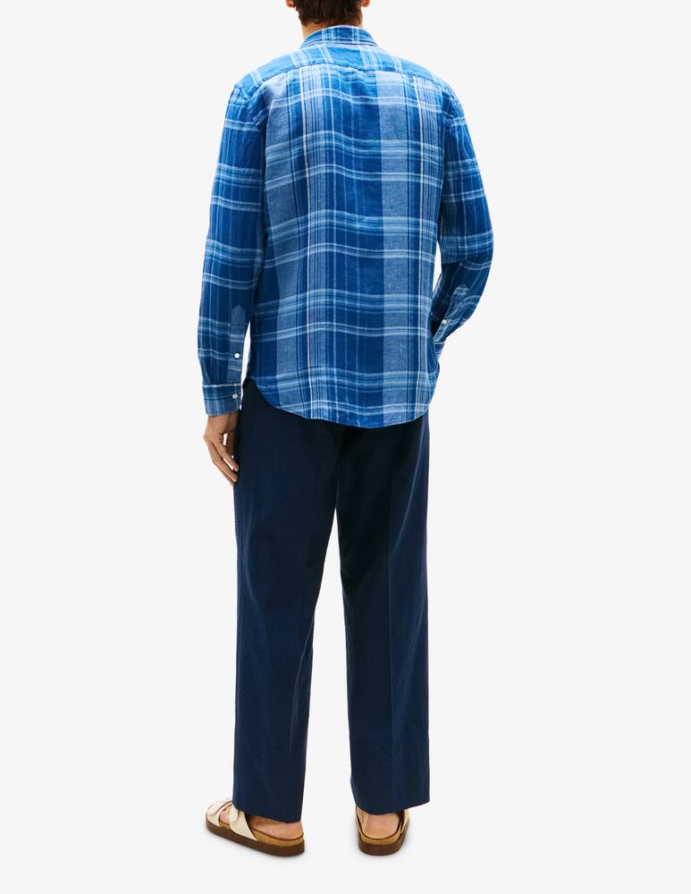 rinascente Tommy Hilfiger Linen summer madras shirt