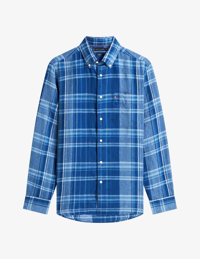 rinascente Tommy Hilfiger Linen summer madras shirt