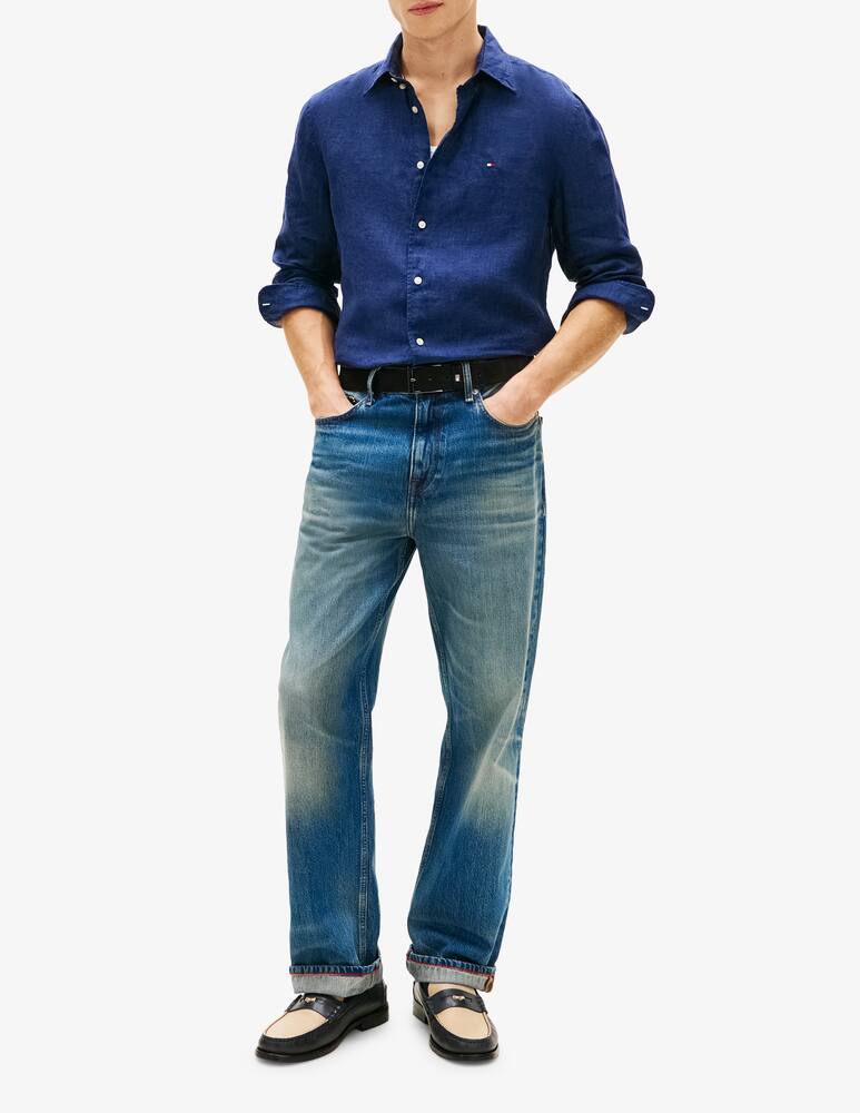 rinascente Tommy Hilfiger Camicia in lino a tinta unita