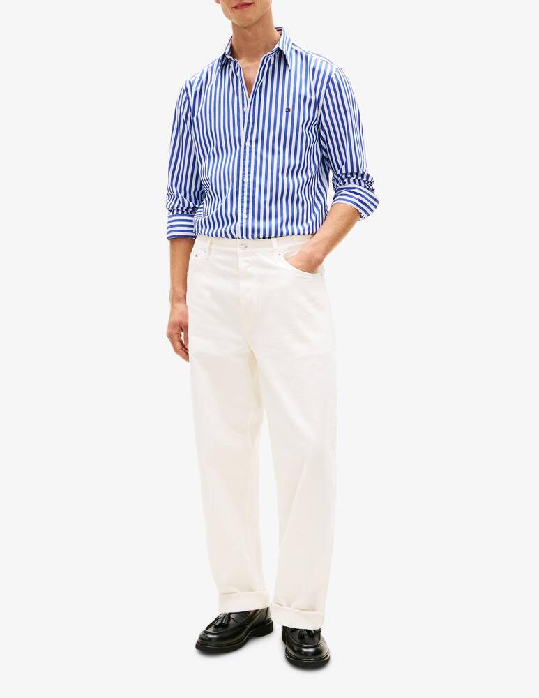 Tommy Hilfiger Camicia in popeline a righe - immagine 2 Tommy Hilfiger Camicia in popeline a righe - immagine 2