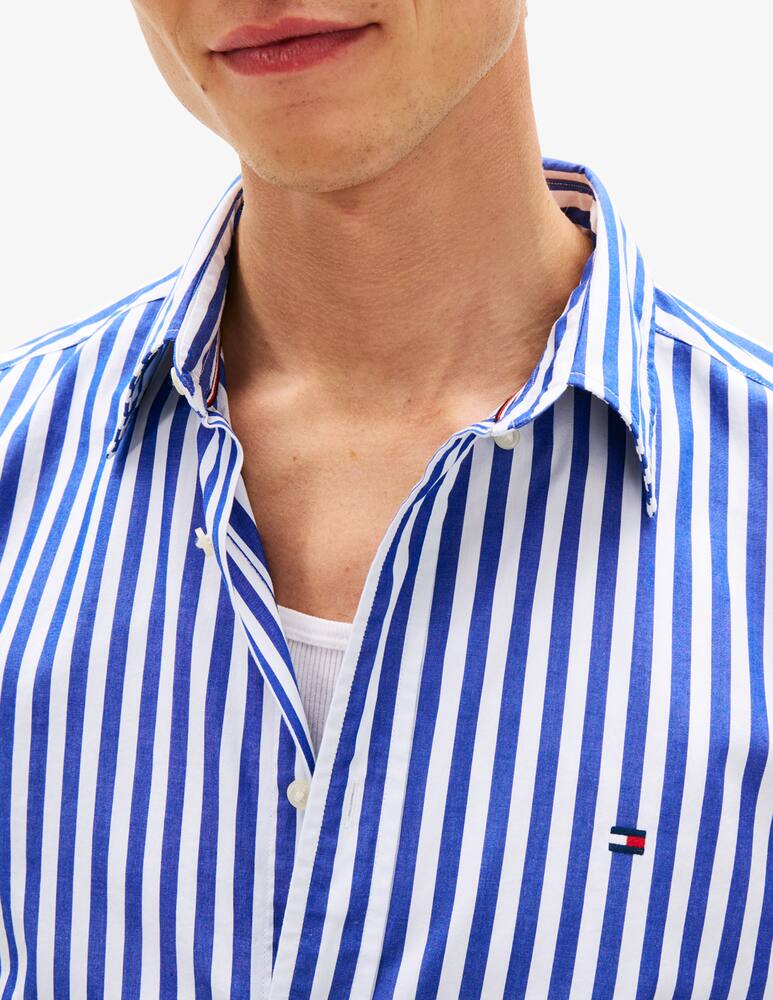 Tommy Hilfiger Camicia in popeline a righe - immagine 4 Tommy Hilfiger Camicia in popeline a righe - immagine 4