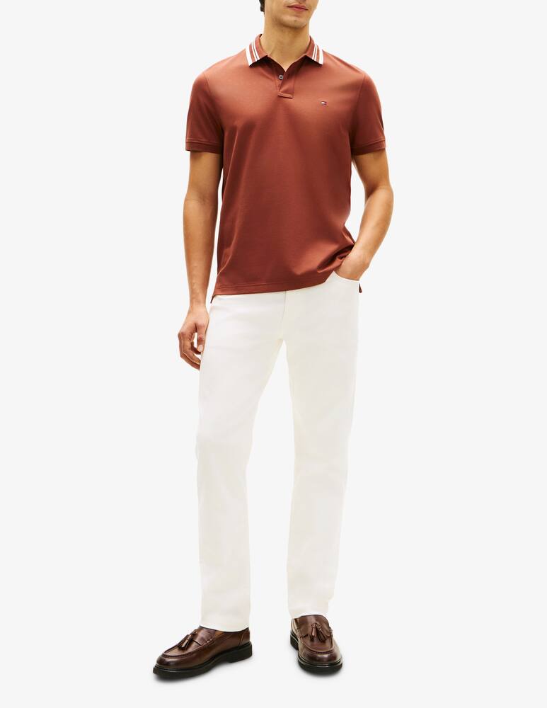 Tommy Hilfiger Polo jacquard con dettaglio collo - immagine 2 Tommy Hilfiger Polo jacquard con dettaglio collo - immagine 2