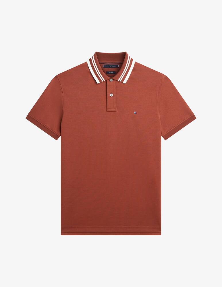 Tommy Hilfiger Polo jacquard con dettaglio collo - immagine 5 Tommy Hilfiger Polo jacquard con dettaglio collo - immagine 5
