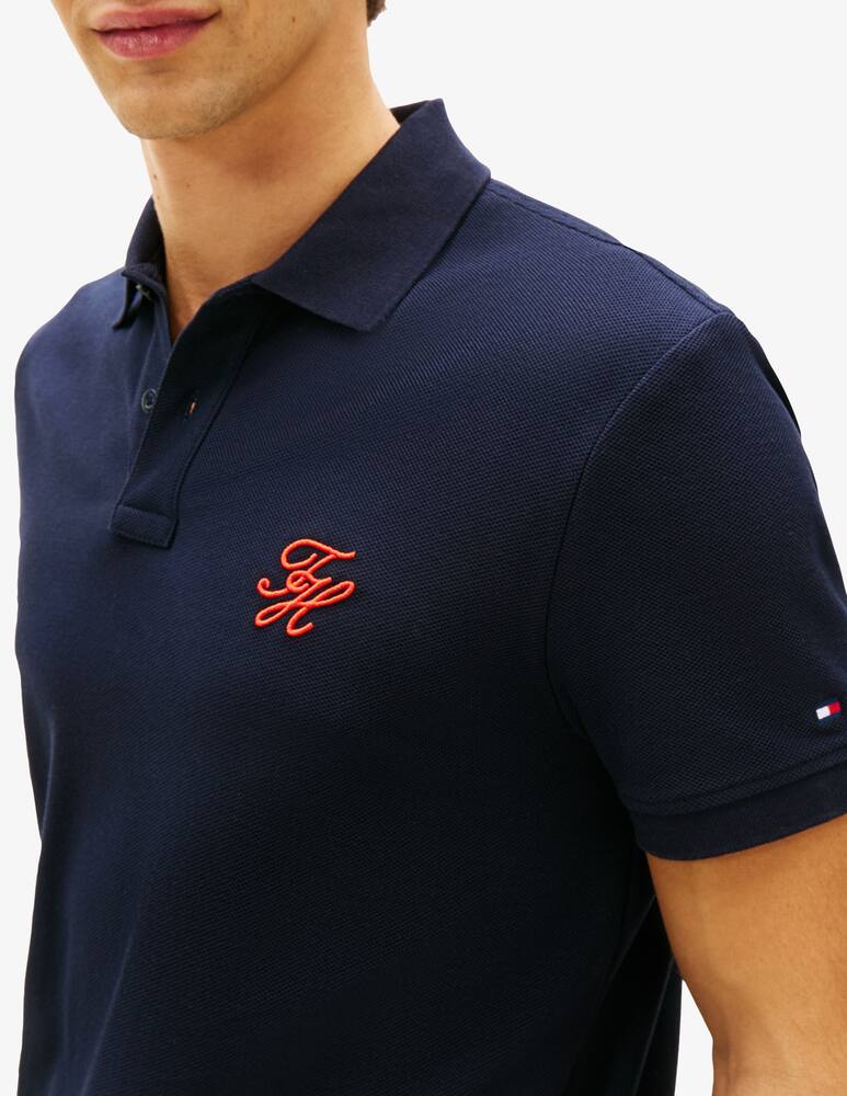 rinascente Tommy Hilfiger Polo egular fit con script