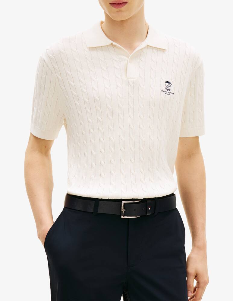 rinascente Tommy Hilfiger Polo intrecciata