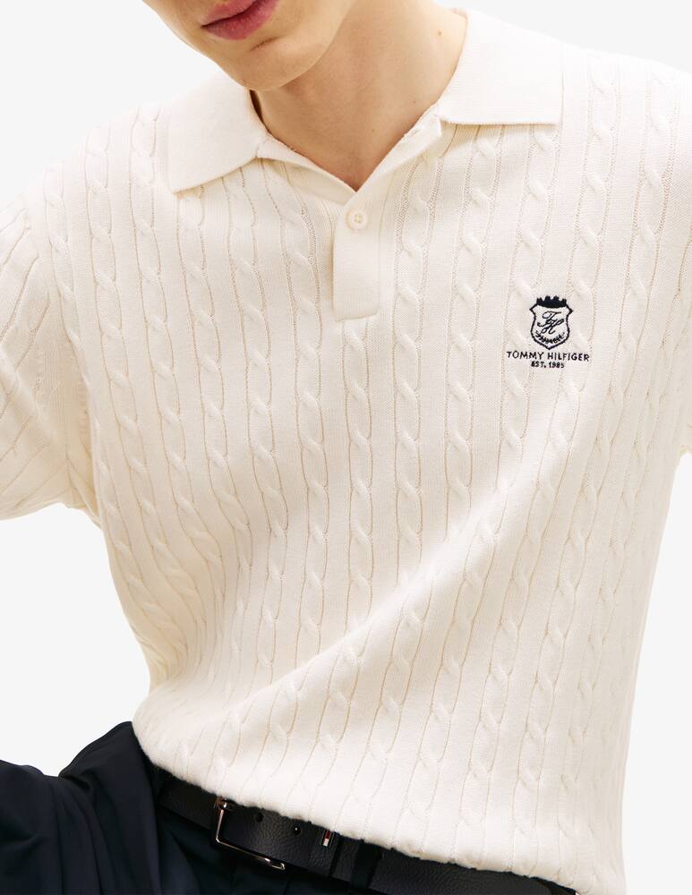rinascente Tommy Hilfiger Polo intrecciata