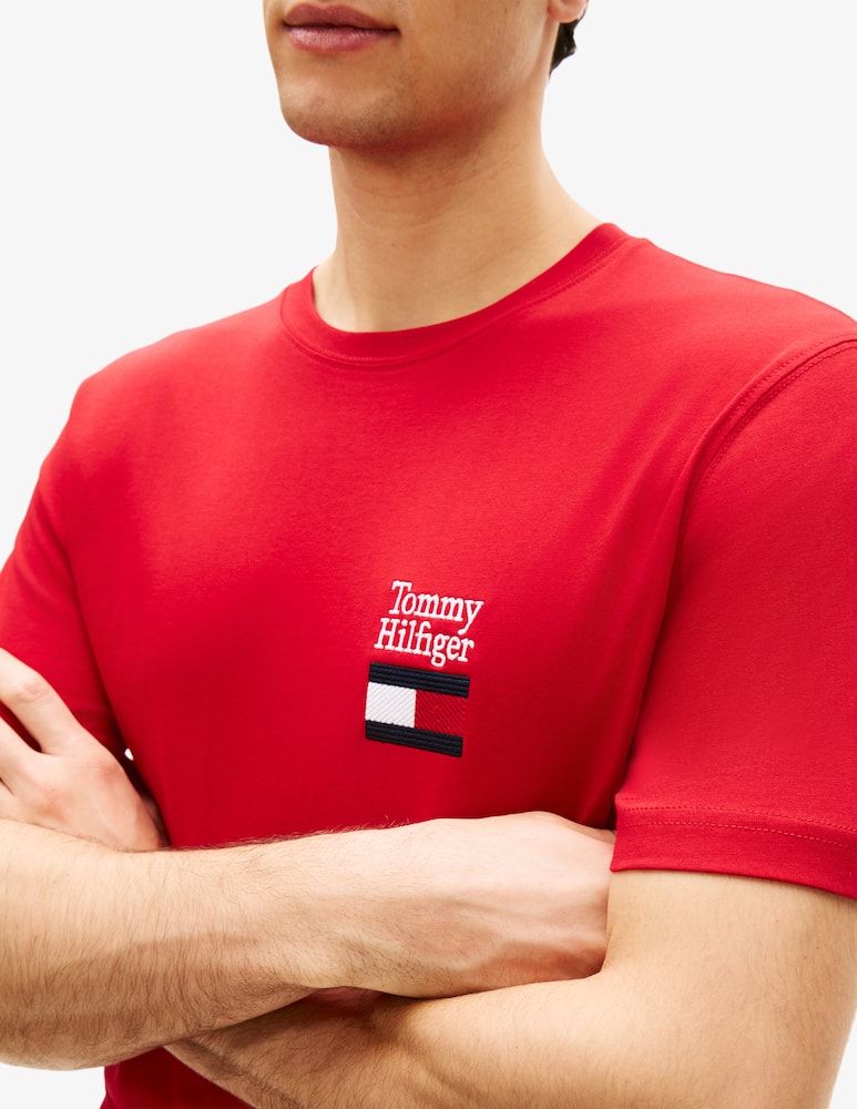 Tommy Hilfiger T-shirt con logo - immagine 4 Tommy Hilfiger T-shirt con logo - immagine 4