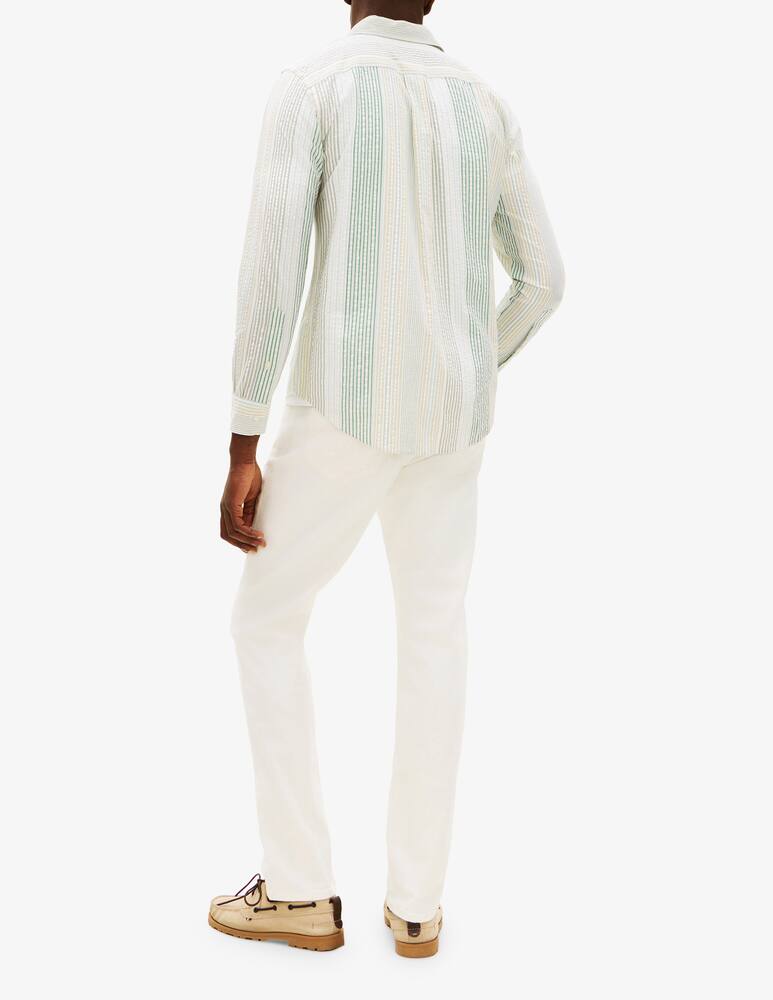 rinascente Tommy Hilfiger Seersucker stripe shirt