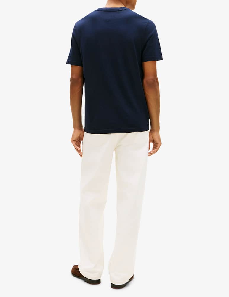 Tommy Hilfiger T-shirt logo frontale - immagine 3 Tommy Hilfiger T-shirt logo frontale - immagine 3
