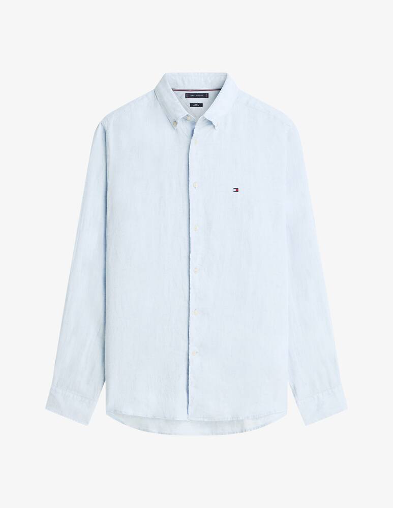 rinascente Tommy Hilfiger Camicia in lino a tinta unita