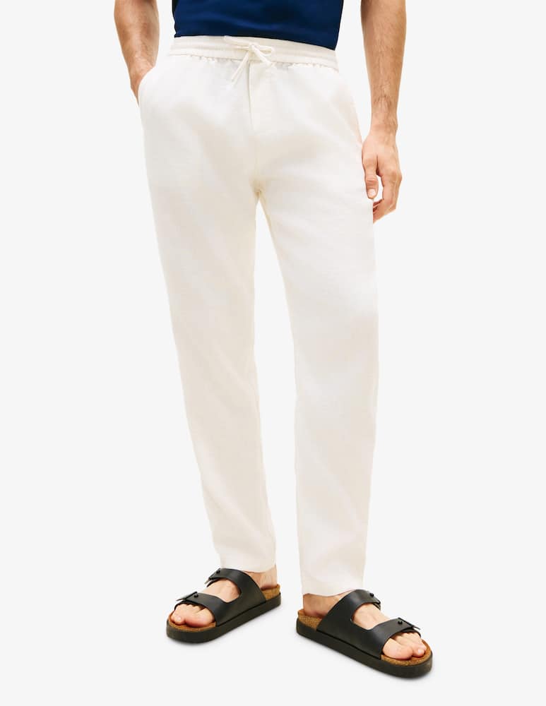 rinascente Tommy Hilfiger Pantaloni Sorona in lino