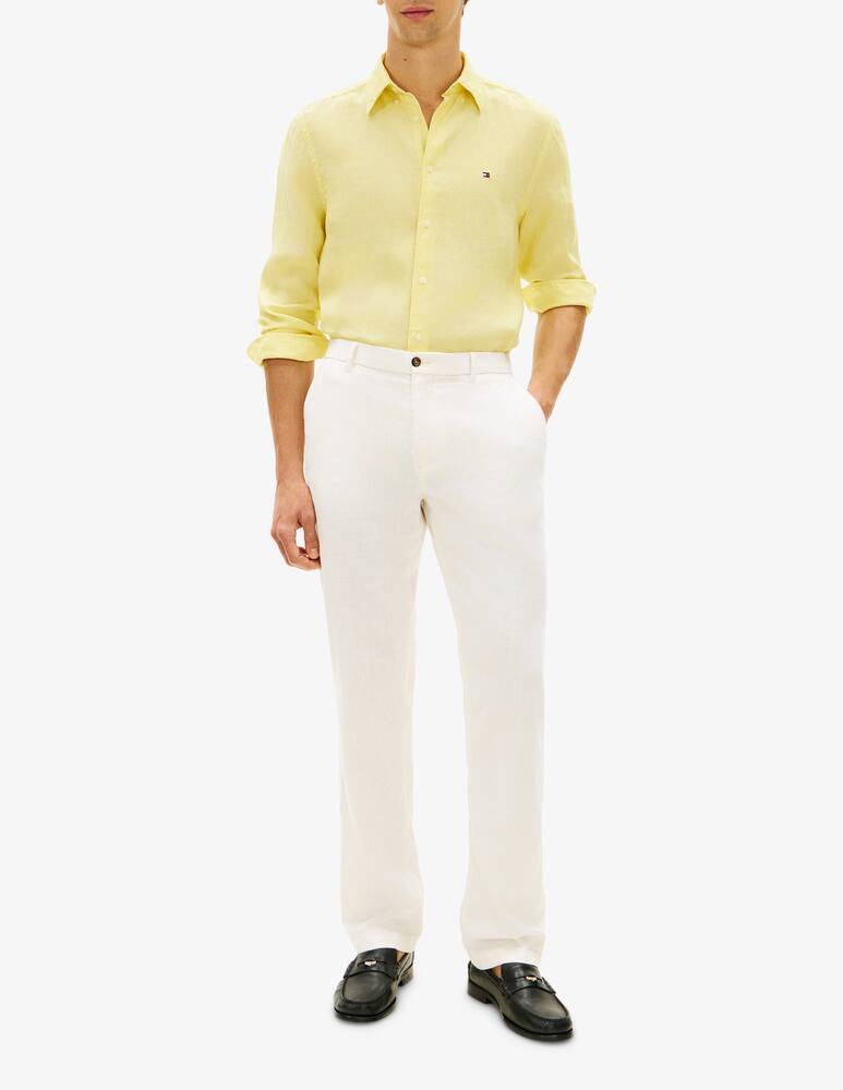 rinascente Tommy Hilfiger Camicia in lino a tinta unita